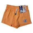 thumbnail image 1 of Champion Girls 3" Inseam Elastic Waistband Drawstring Pull-On Active Shorts (Papaya, M (7/8)), 1 of 1