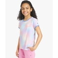 thumbnail image 1 of Champion Girls All-Over Print Ringer Tee - Pastel Multi - Size Large, 1 of 4