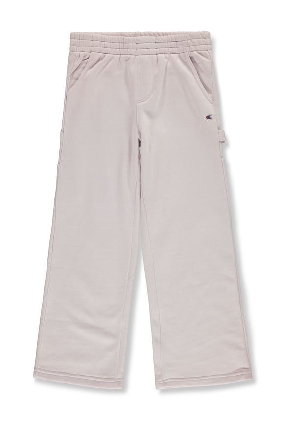 Girls' Carpenter Cargo Straight Pants Color: lavender Size: 7 - 8