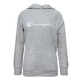 thumbnail image 1 of Champion Girls Classic Logo Fleece Hoodie, Sizes 7-16, 1 of 6