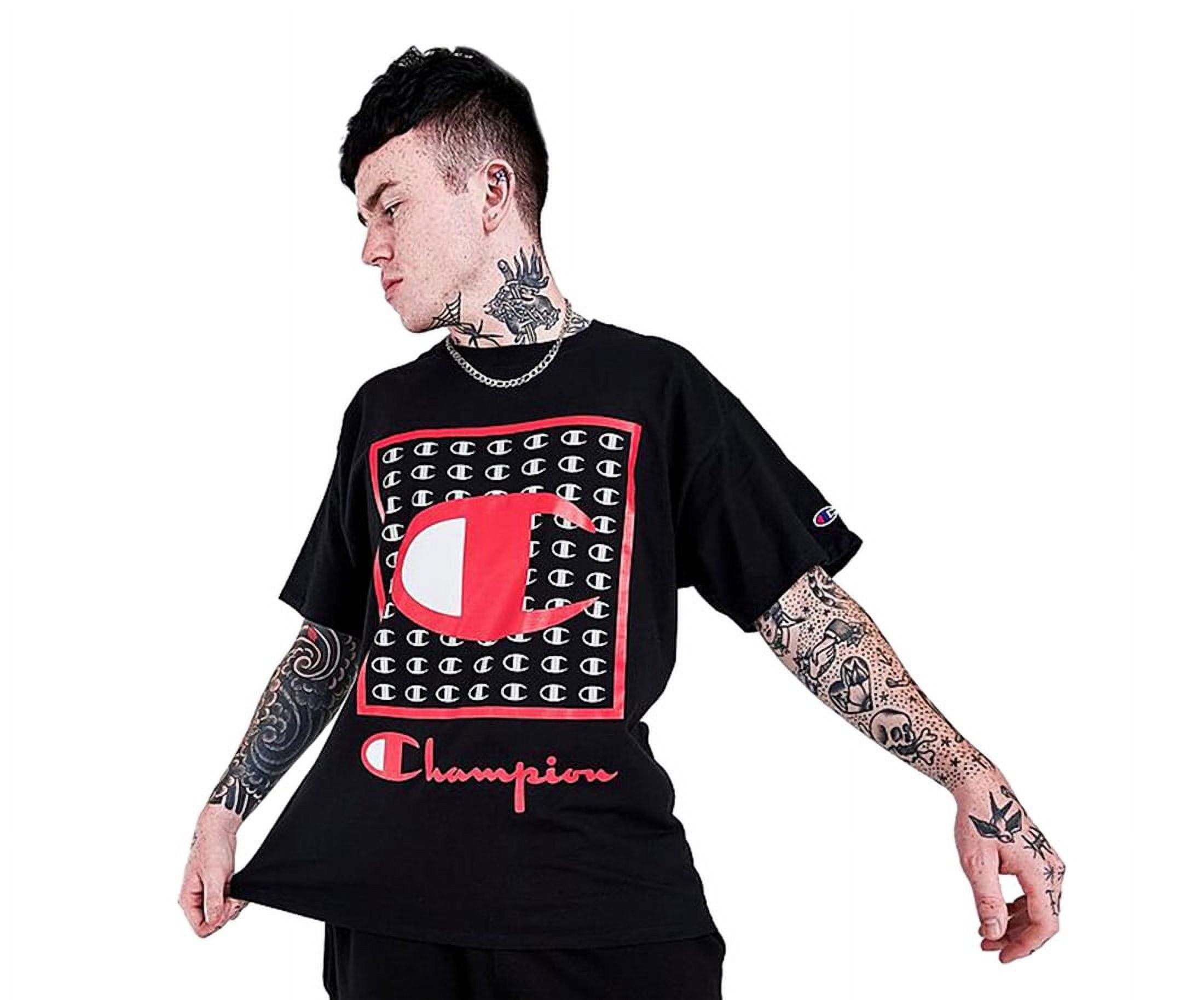 Champion Women's Classic Graphic Tee, Soft Cotton-Blend