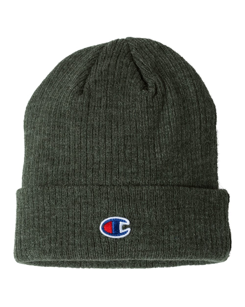 Cuffed Beanie Black And White Champion Beanie CHAMPION Black Men's