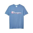 thumbnail image 1 of Champion Heritage Double Script Mens Active Shirts & Tees Size S, Color: Sky Blue, 1 of 2