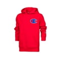 thumbnail image 1 of Champion Heritage Lbr Boys Active Hoodies Size S, Color: Red/Blue, 1 of 2