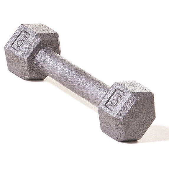 Champion Hex Dumbbell with Ergo Handle, 5-Pound