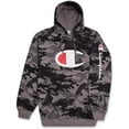 thumbnail image 1 of Champion Hoodie Men Big and Tall Hoodies for Men Pullover Sweatshirt Black Camo 2XT, 1 of 7