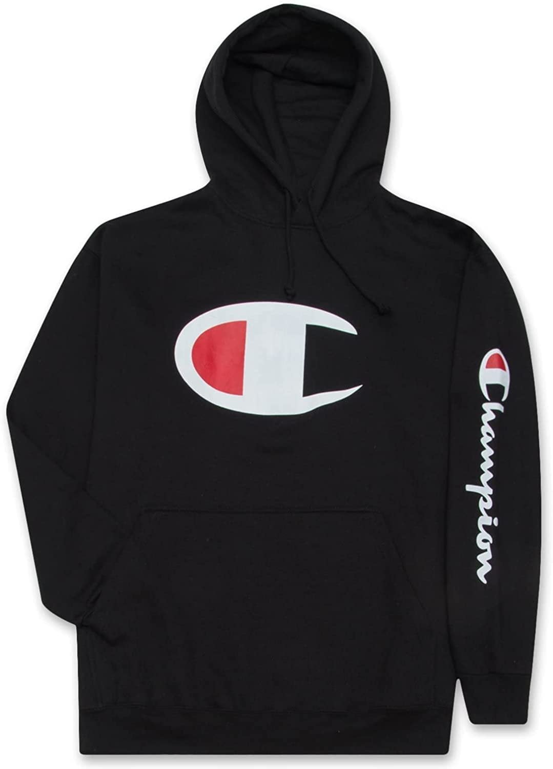 Champion Hoodie for Men Big And Tall Mens Oversized Pullover Fleece Sweatshirt Walmart