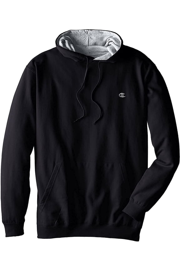 Hoodies for Men, Big and Tall Mens Hoodies Pullover, Cute Fleece Hoodie Black