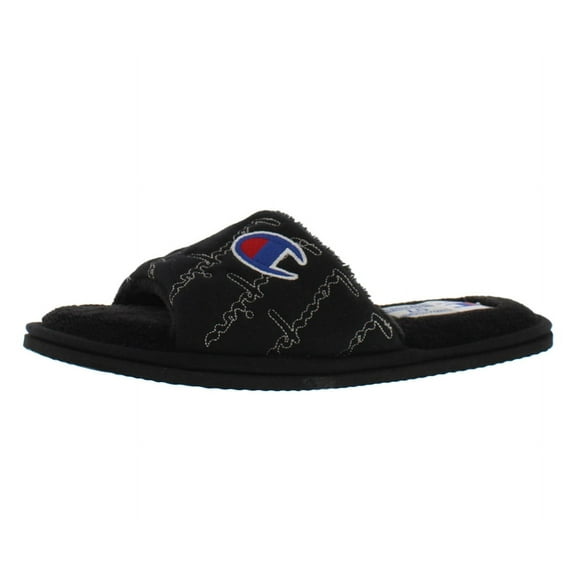 Champion Hotel Slipper Ot Womens Shoes Size 5, Color: Black