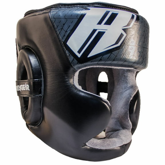 Champion II Headgear With Chin - Black