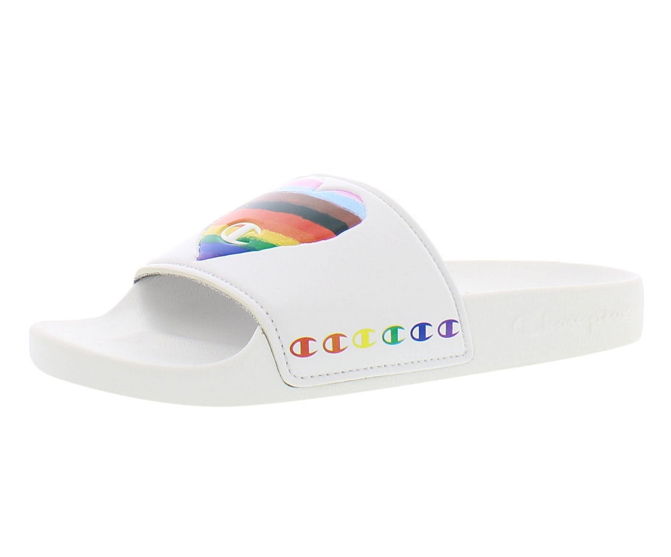 Champion Ipo Heart Womens Shoes Size 6 Color White Rainbow Walmart