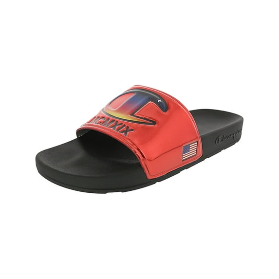 Champion Ipo Metallic Red Slip-On Shoes - 11M / 9M