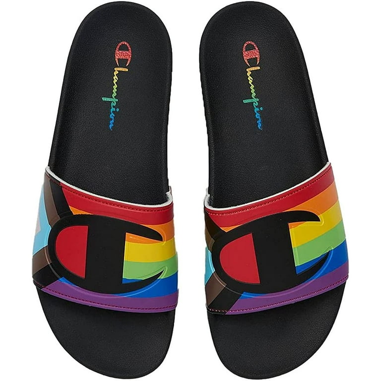 Champion slides rainbow best sale
