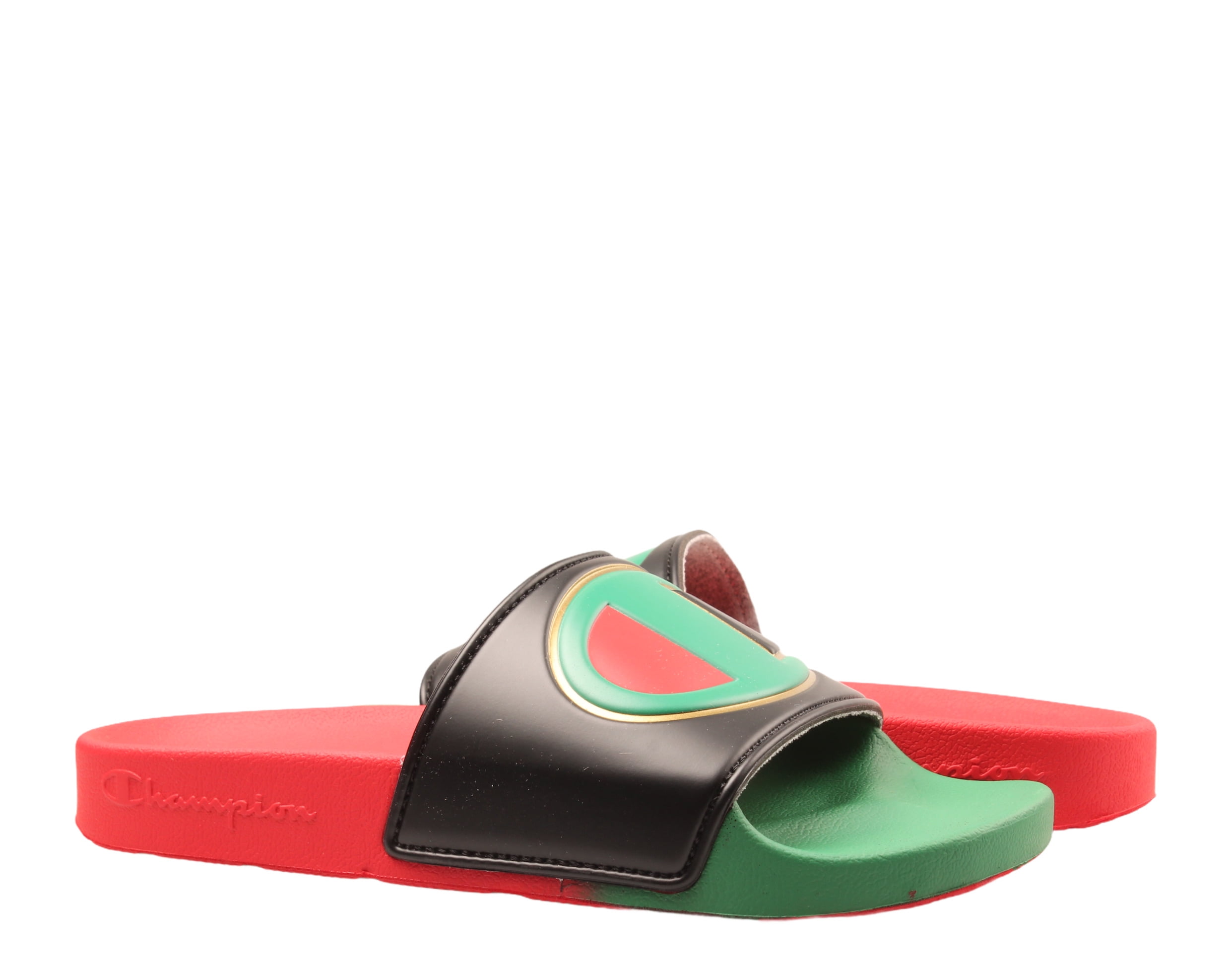 Champion IPO Split Slides Shoes in Rasta NWB CHAMPION IPO Split Slides CP101069M - Shiekh main image 3