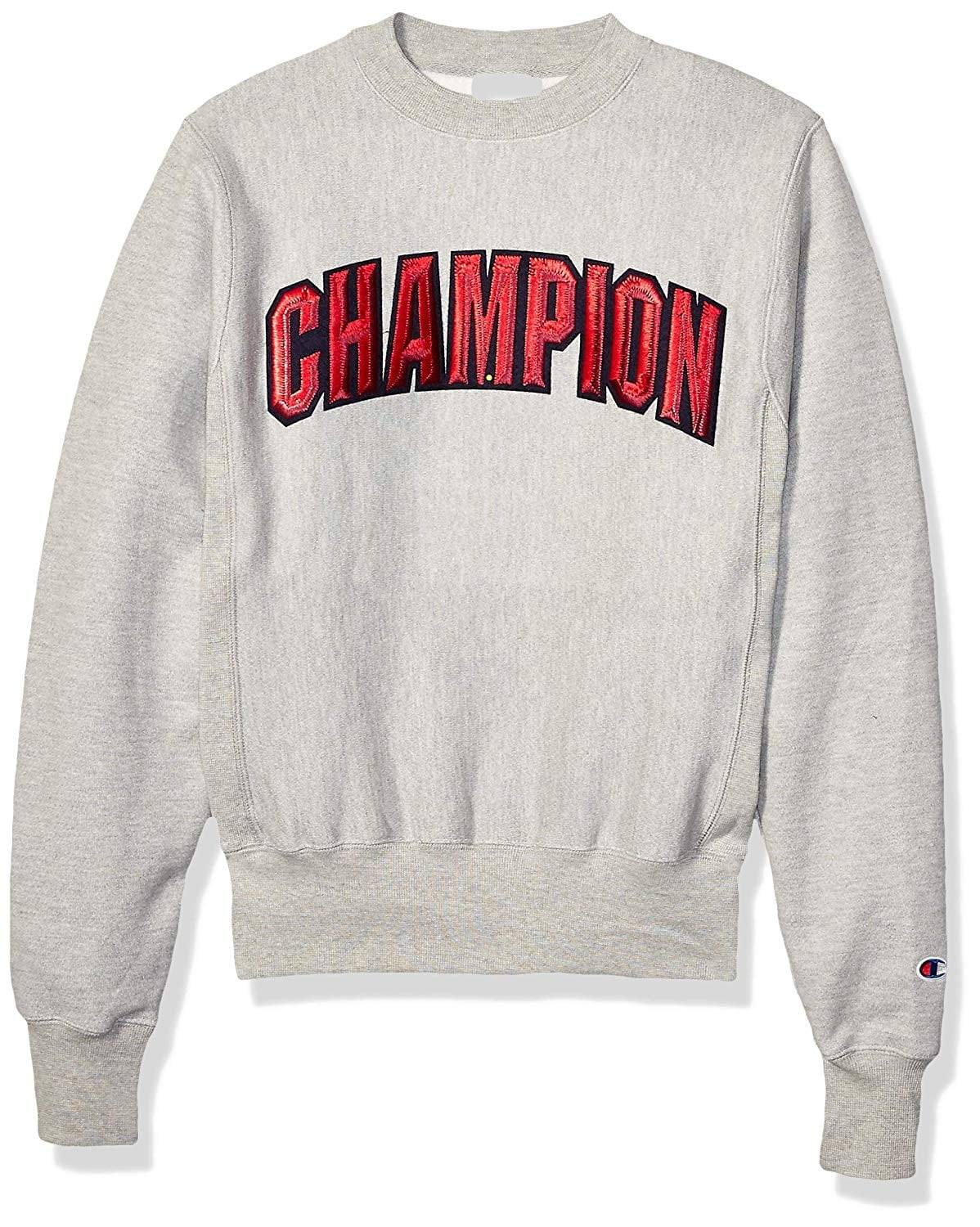 Champion Men's Reverse Weave Crew - Gray - Crew Neck