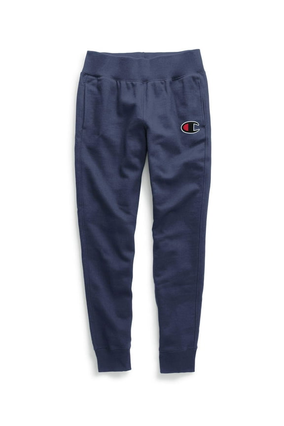 Women's Reverse Weave Jogger Ladies Sweatpants - Choose Color and Size (Imperial Indigo-y07482, X-Large)