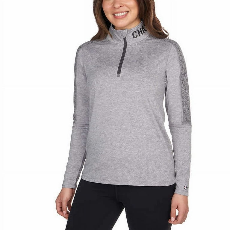 Champion half zip sweatshirt women's hotsell