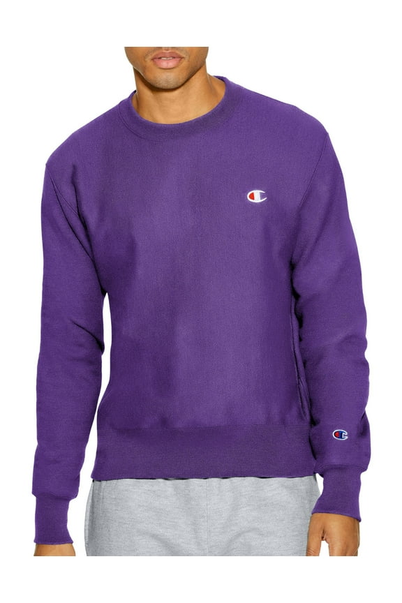 Life Adult Reverse Weave Crew, XS, Purple