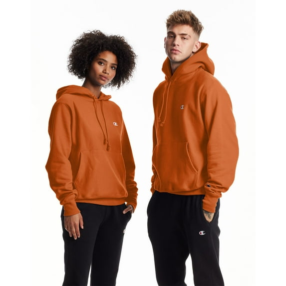 Champion Life Adult Reverse Weave Pullover Hoodie, M, Burnt Orange