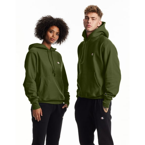 Champion Life Adult Reverse Weave Pullover Hoodie, XL, Cargo Olive