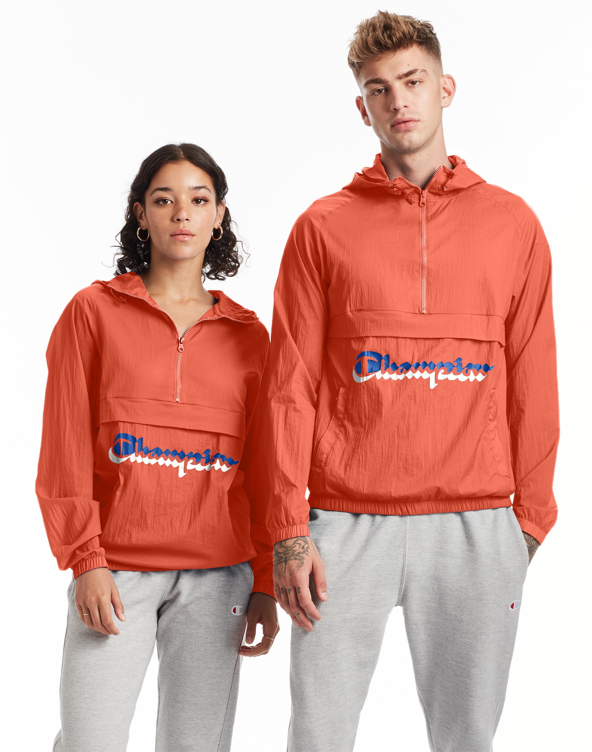 Champion Life Anorak Jacket Groovy Papaya - Walmart.com