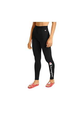 CHAMPION Womens Black Stretch Moisture Wicking Odor Technology Built-in  Pocket Floral Active Wear Cropped Leggings S 