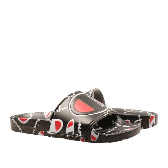 Champion Life� IPO Wraped Logo Big Kids Slides Size 7