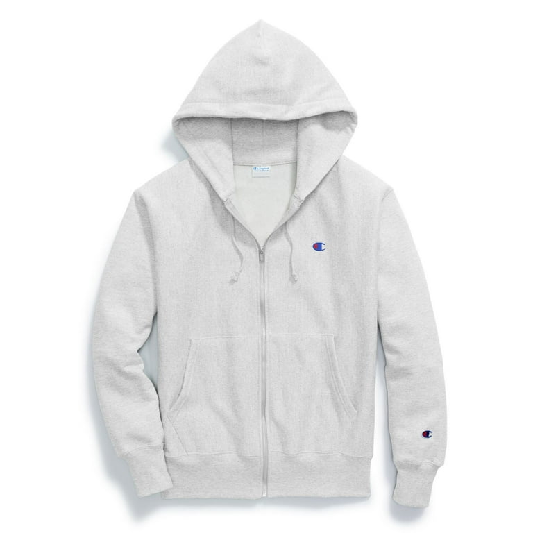 Champion Life Mens Reverse Weave Full Zip Jacket XS 6145 Silver Grey Walmart