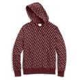 thumbnail image 1 of Champion Life Mens Reverse Weave Pullover Hoodie, L, Diagonal Script Maroon, 1 of 4