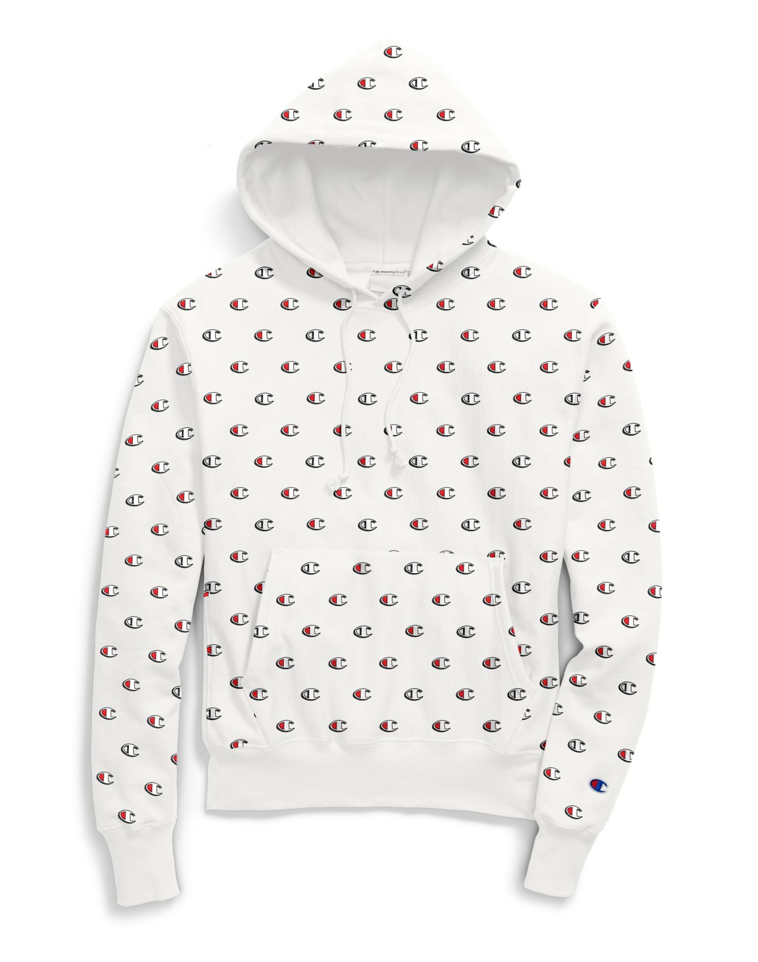 Champion Life Mens Reverse Weave Pullover Hoodie M Scribble Logo White Walmart