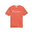 thumbnail image 1 of Champion Life Mens Short Sleeve Heritage Tee, L, Script Groovy Papaya, 1 of 4