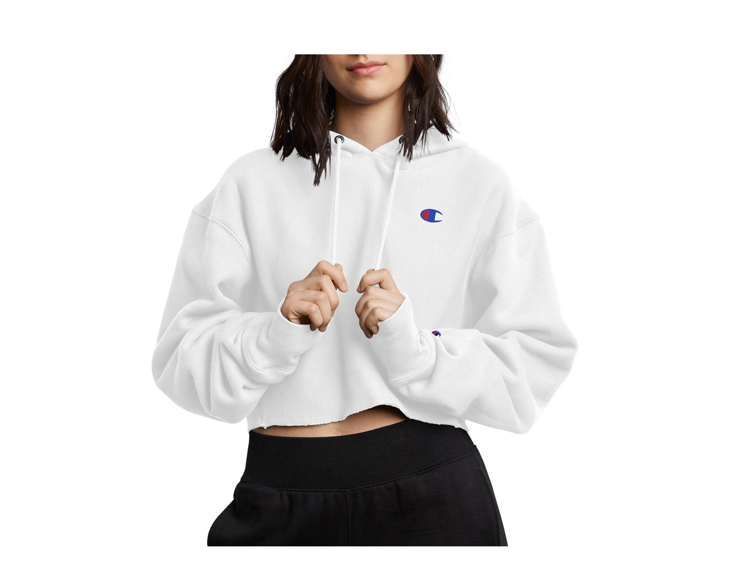 Champion sweater cropped xxl hotsell