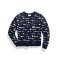 thumbnail image 1 of Champion Life Womens Reverse Weave Crew, 2XL, Womens Script Multi Scale Navy, 1 of 4