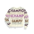 thumbnail image 1 of Champion Life Womens Reverse Weave Crew, M, Big Block Text Mix Chalk White, 1 of 4