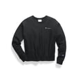thumbnail image 1 of Champion Life Womens Reverse Weave Crew, XS, Embroidered Black, 1 of 4