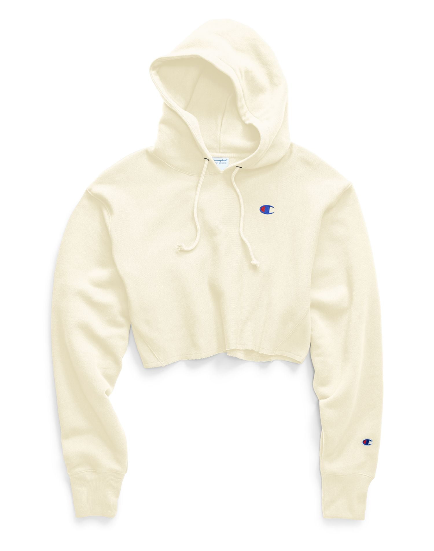 Champion Life Womens Reverse Weave Cropped Cut Off Pullover Hoodie M Walmart