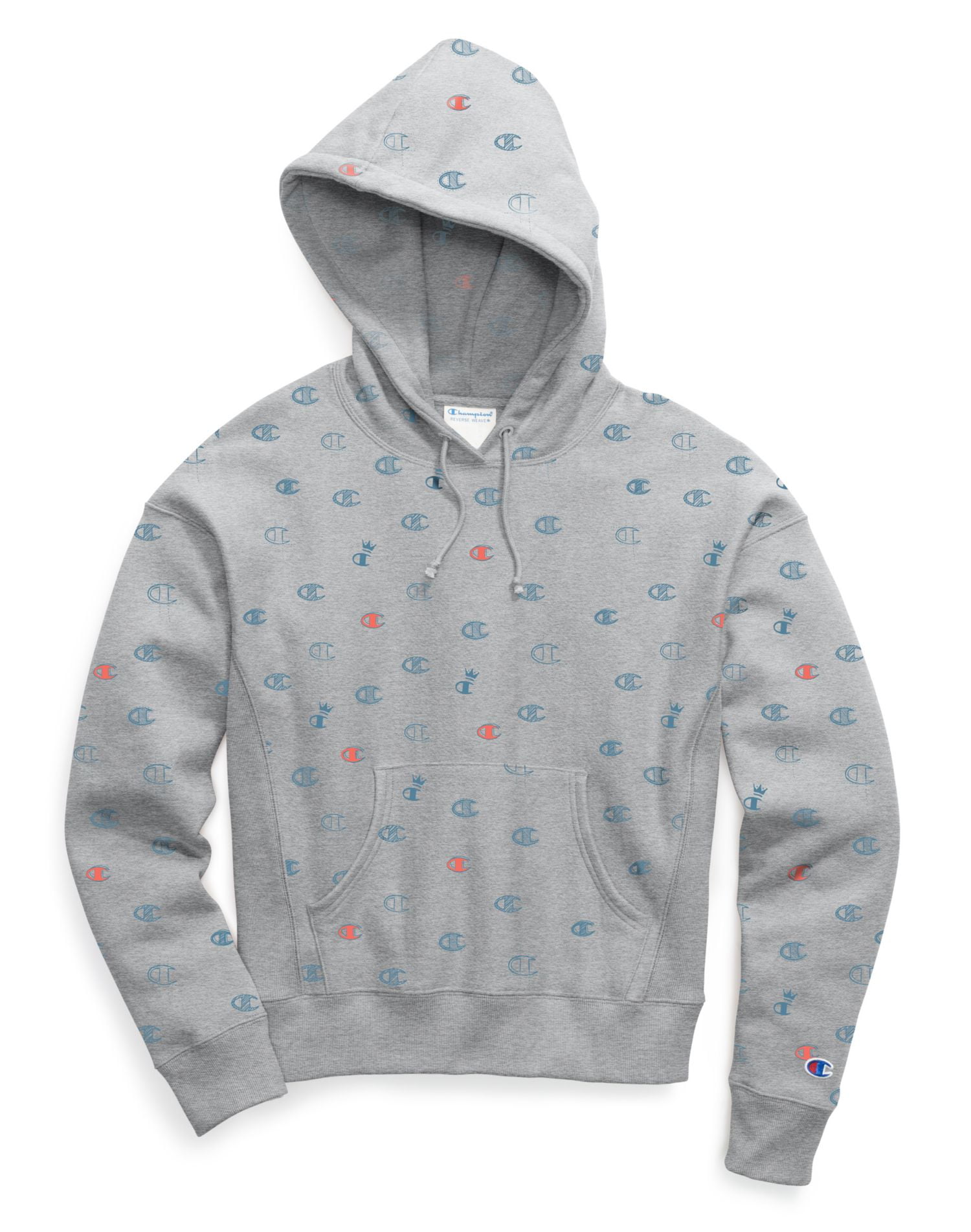 Champion life women's reverse top weave pullover hoodie c logo