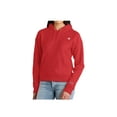 thumbnail image 1 of Champion Life Womens Reverse Weave Pullover Hoodie, L, Scarlet, 1 of 3
