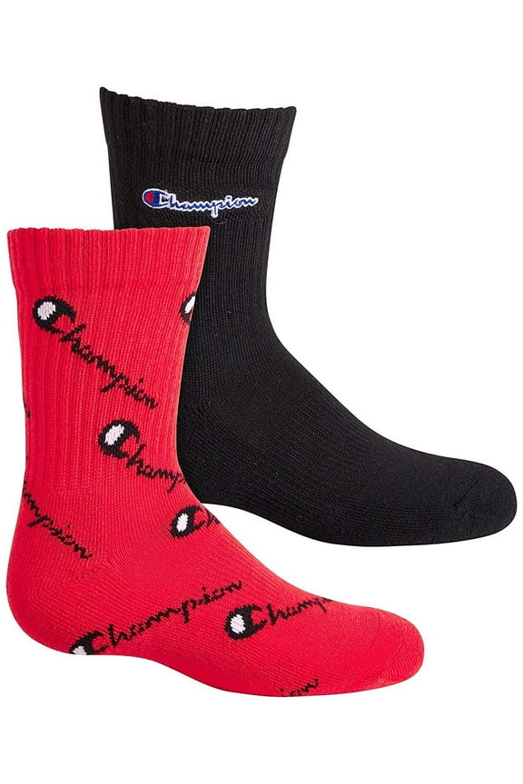 Little & Big Boys 2-Pk. Logo Crew Socks