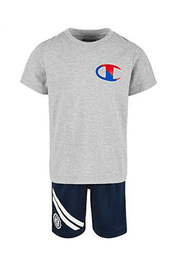 Little Boys 2-Pc. Logo T-Shirt & Shorts Set (4)