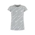 thumbnail image 1 of Champion Little Girls Script All Over Print T-shirt,Oxford Heather,4, 1 of 1