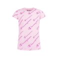 thumbnail image 1 of Champion Little Girls Script All Over Print T-shirt,Pink Candy,4, 1 of 1