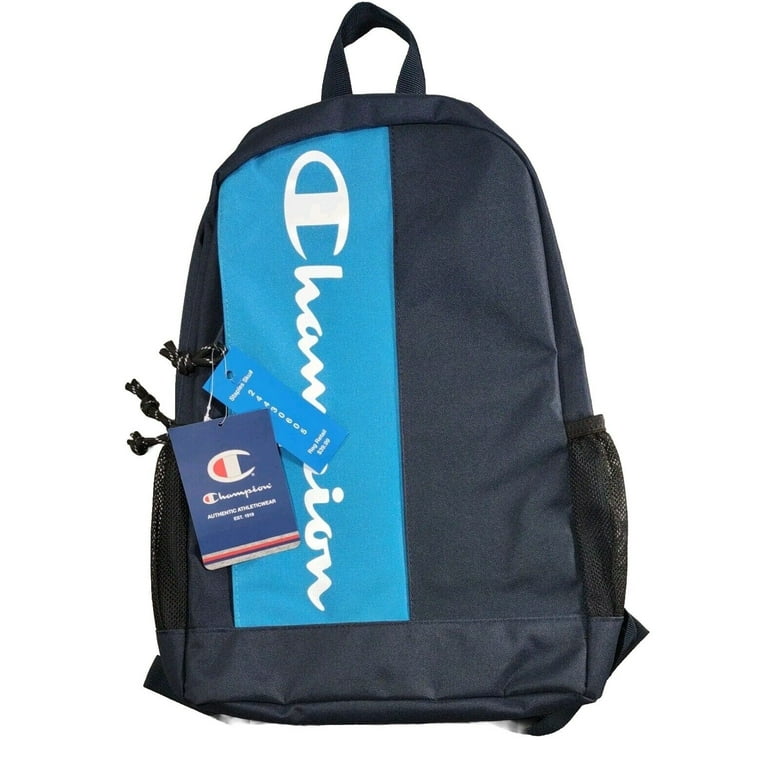 Light blue champion backpack sales