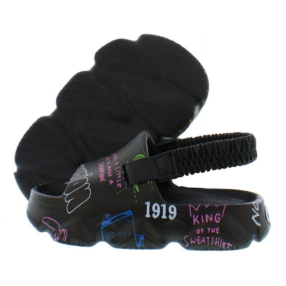 Champion Meloso Squish Doodle Slide Infant/Toddler Shoes Size 10, Color: Black/Multicolored