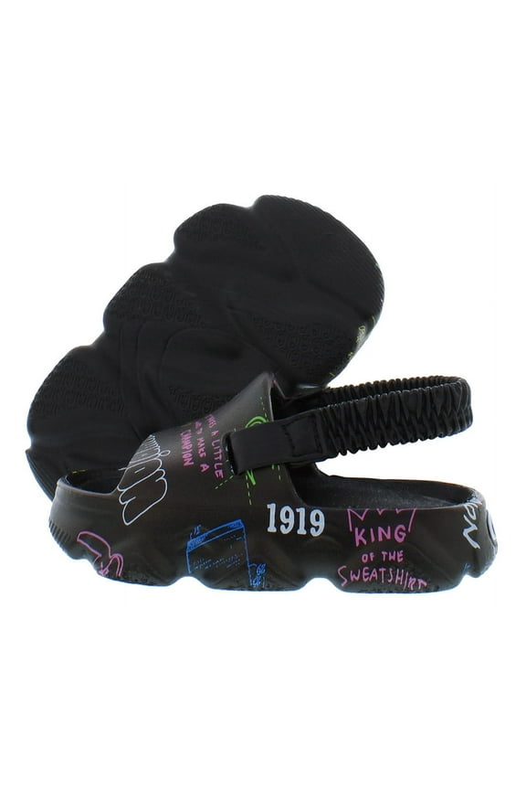 Meloso Squish Doodle Slide Infant/Toddler Shoes Size 10, Color: Black/Multicolored