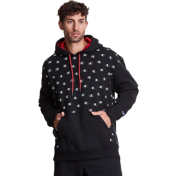 Champion Men Hooded Long Sleeve athletic hoodies