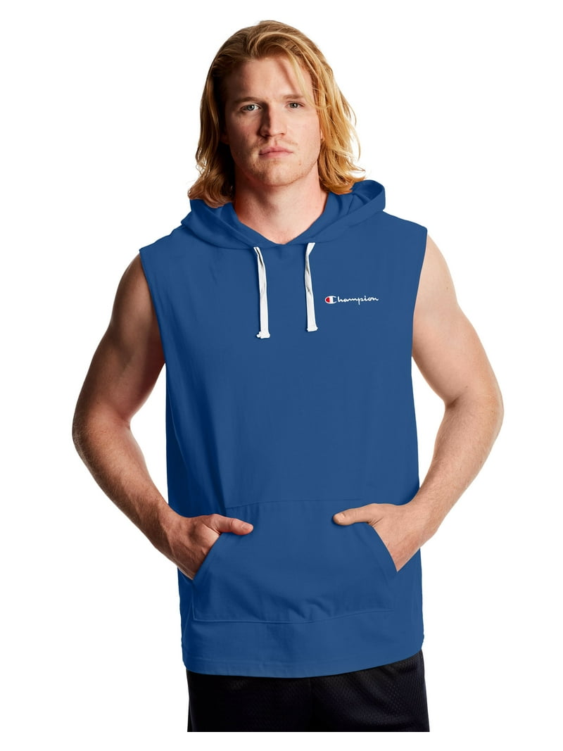 Champion Men Hooded Sleeveless athletic hoodies - Walmart.com