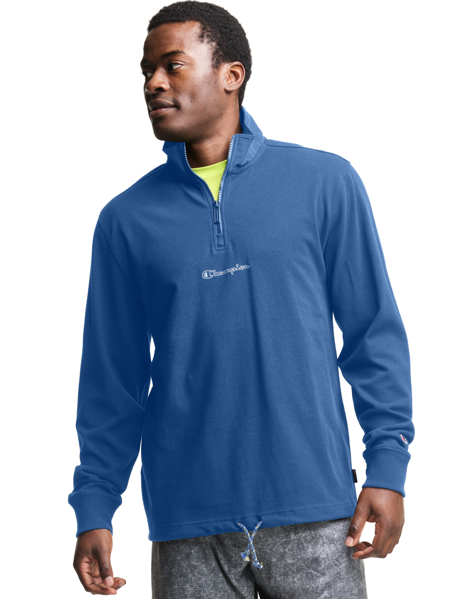Champion mock neck mens clearance