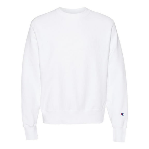 Champion Men Reverse Weave Fleece Crew 3X-Large White