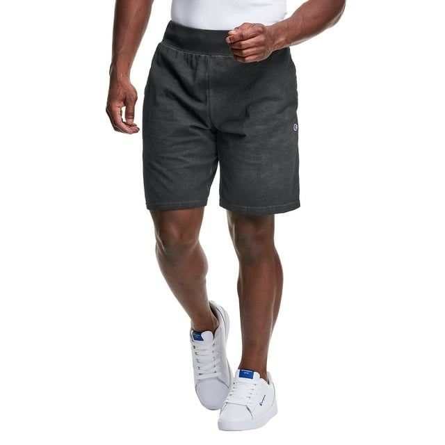 Champion Men's 10" Inseam Pigment Dyed Jersey Cotton Shorts, up Size 2XL